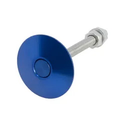 Motamec Quick Release Push Button Clip Pin Bonnet Boot Panel BLUE 60mm