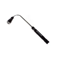 Motamec Magnetic Pickup Tool & Triple LED Torch Bright Inspection Lamp BLACK