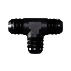 Motamec AN JIC -12 AN12 Flare Union Tee T-Piece Fitting Adapter Alloy Fitting Black