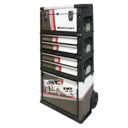 Motamec Modular Tool Box Trolley Mobile Cart Cabinet Chest Quattro S1 PIKES PEAK