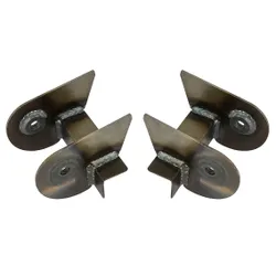 Escort Mk1 Mk2 Weld On Engine Mounts Chassis Mounting Brackets pair