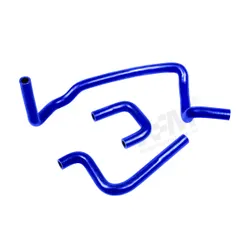 Escort Mk1 Mk2 Kent Crossflow BLUE Ancillary Coolant Silicone Hoses Water Pipes