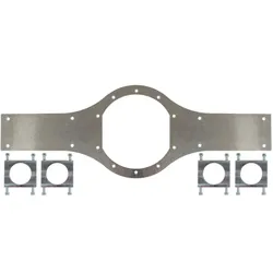 Atlas Axle Alloy Brace Kit 6mm & Clamps - 60mm ID Thick Tube Escort Mk1 Mk2