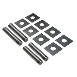 Motamec Sill Tube Set 25.35mm ID - Sill Stands Side Pin Tubes Kit with Plates