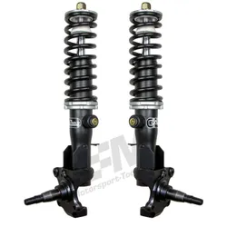 Escort Mk1 Mk2 GAZ GOLD Complete Front Struts Fully Adjustable Coilovers SHORT