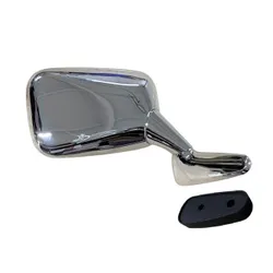 MST Chrome Door Wing Mirror & Mounting Base for Escort Mk1 - Right Hand Side