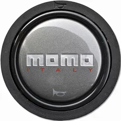 MOMO High Performance Horn Button - 2 Contact - Charcoal