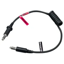 Stilo Helmet to Peltor Intercom Adapter Cable