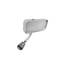 LIFELINE MSA Formula Car Mirror, Right Hand, Flat Lens, White