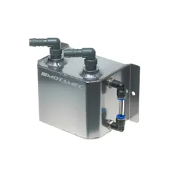 Motamec Alloy 1 Litre Oil Catch Tank Aluminium Anodized TITANIUM Colour