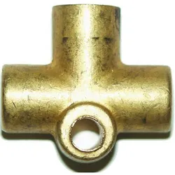 Automec Brake Pipe Brass Union Fitting 3 way female 3/8" UNF
