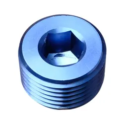 Motamec 1/2" NPT Socket Blanking Plug Alloy Fitting