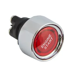 Illuminated Starter Push Botton Switch - Red