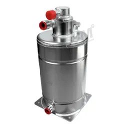 AH Fabrications Dry Sump Tank 1.5 Gallon 5/8BSP Millington Approved -12 Breather