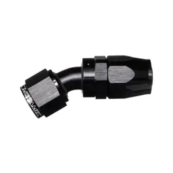 Motamec AN -10 AN10 JIC 30 Degree Swivel Hose End Alloy Fitting Fuel Oil Black