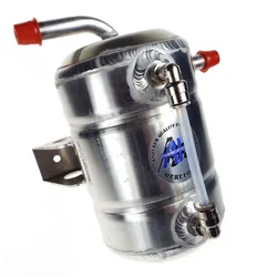 AH Fabrications 1 Litre Round Alloy Oil Catch Tank