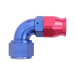 Motamec AN JIC -12 AN12 90 Degree Swivel Teflon PTFE Hose Fitting COMPACT type