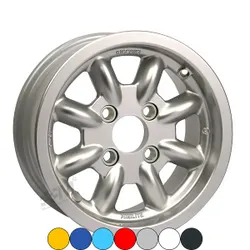 Genuine Minilite 5.5 x 13 Alloy Wheel Standard Fitting Red ET15