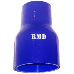 RMD Straight Reducing Silicone Hose Pipe 32 to 28mm Dia Car Coolant Radiator BLUE