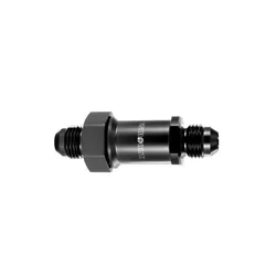 AN-6 AN6 Rollover Fuel Tank Breather / Vent Valve Inline Vertical  Mount Black