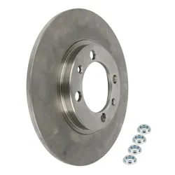 Group 4 Fully Floating Axle Rear Brake Disc & Spacers - Solid 265 x 10mm