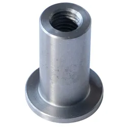 Motamec Mild Steel EN3B Weld in Female Bush M12 x 40mm Threaded Insert