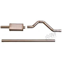 Simpson Escort Mk1 Mk2 Stainless Steel Exhaust System 1 Box - 2.5 Ã Universal