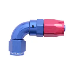 Motamec AN JIC -6 AN6 90 Degree Swivel 200-Series Hose Fitting COMPACT type