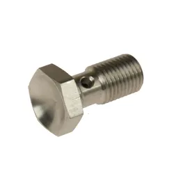 Motamec -3 AN 3/8 UNF 20mm Long Stainless Steel Banjo Bolt Brake Fitting
