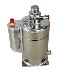 AH Fabrications 1.5 Gallon Millington Alloy Oil Dry Sump & Built in Catch Tank