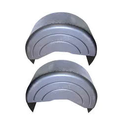 Rounded Radius Edge Large 15 Inch Wheel Rear Inner Arch Tubs - Escort Mk1 Mk2
