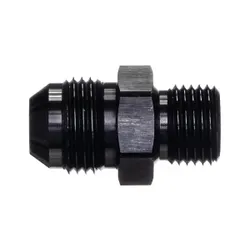 Motamec AN -8 AN8 JIC to M16x1.5 Metric Thread Alloy Fitting Adapter Black