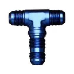 Motamec AN JIC -10 AN10 Flare Union Bulkhead Tee T-Piece Alloy Fitting Adapter