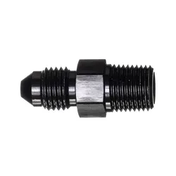 Motamec AN -3 AN3 JIC to 1/8" NPT Straight Aluminium Alloy Fitting Adapter Black
