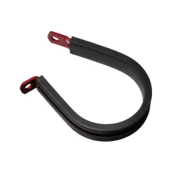 Motamec AN -28 AN28 44.5mm ID Cushioned P Clip Hose Clamp Rubber Aluminium