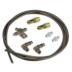 Axle Brake Line Kit AP Racing CP7613 Caliper -3 JIC Aeroquip Pipe Hose Fittings