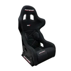 Motamec Racing Evo3 FIA Approved Race Rally Seat GRP Shell Side Mount BLACK