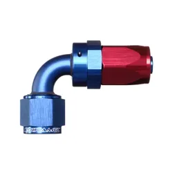 Motamec AN-8 AN8 JIC 90 Degree Swivel Hose End Alloy Fitting Fuel Oil