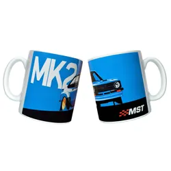 MST Cars Classic Mug - Blue Mk2 Special Edition by Ricardo Santos