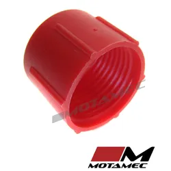 Motamec AN JIC -8 AN8 Plastic Cap for Fuel Oil Hose Dust Cover RED