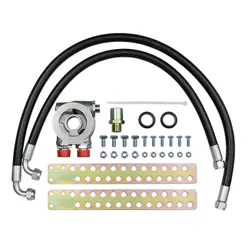 Ford Escort Mk1 Mk2 RS2000 Oil Cooler Fitting Kit Rubber Hose 5/8 + Oil Stat