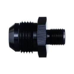 Motamec AN -10 AN10 JIC to M12x1.25 Metric Thread Alloy Fitting Adapter Black
