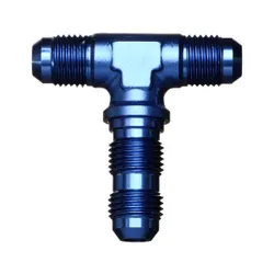 Motamec AN JIC -6 AN6 Flare Union Bulkhead Tee T-Piece Alloy Fitting Adapter