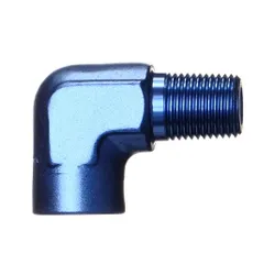 Motamec 1/8" NPT 90 Degree Female to Male Elbow Alloy Adapter Fitting