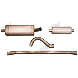 Simpson Escort Mk1 Mk2 Stainless Steel Exhaust System 2 Box - 2.75 Universal