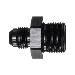 Motamec AN -6 AN6 JIC to M20x1.5 Metric Thread Alloy Fitting Adapter Black