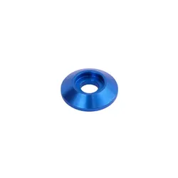 Motamec M6 Load Spreading Cone Washer - 6mm Socket Cap Bolt Support Blue Alloy