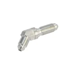 Motamec Brake Fitting Bulkhead 45° Adaptor - Male 3/8 UNF Equal -3 JIC
