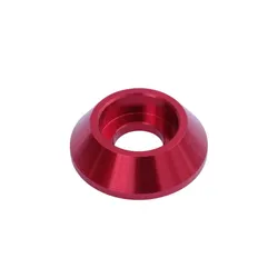 Motamec M10 Load Spreading Cone Washer 10mm Socket Cap Bolt Support Red Alloy