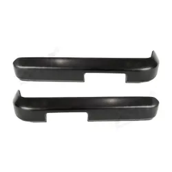 Escort Mk2 Fiberglass Front Quarter Bumpers PAIR GRP Glass Fibre Bumper